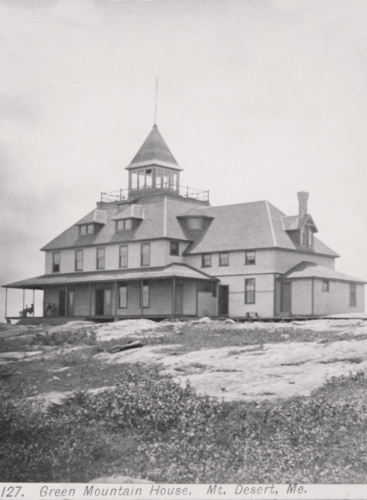 historic image of the Green Mountain House